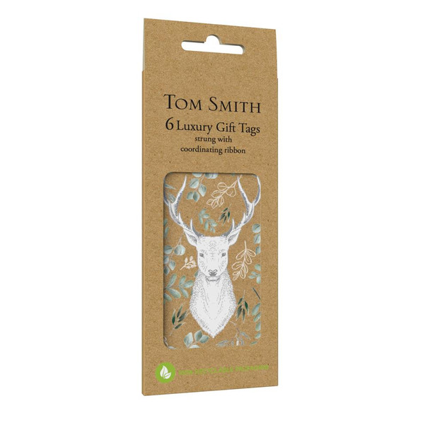 Pack of 6 Woodland Wonder Luxury Christmas Gift Tags