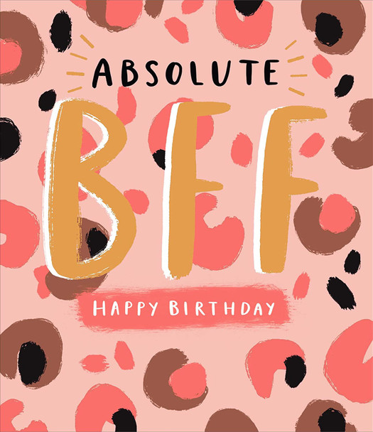 Friend Birthday Card BFF