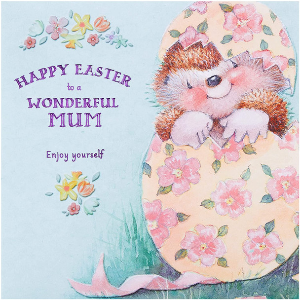 Cute Country Companions Design Easter Card For Wonderful Mum
