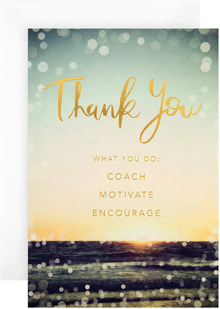 Photographic 'State of Kind' Design Emotive Thank You Card