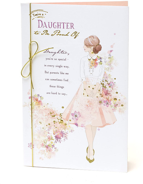 Special Daughter Birthday Card Lovely Sentiment Verse