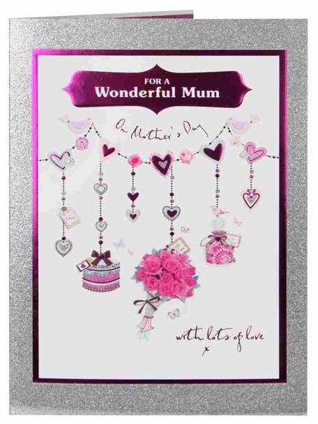 For A Wonderful Mum Lovely Verse Mother's Day Greeting Card