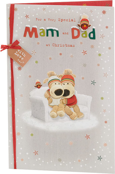 Sweet Design Boofle Mam & Dad Christmas Card