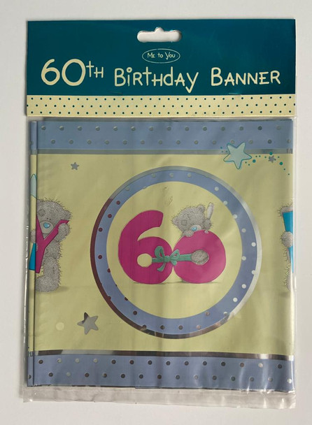 Me To You-Tatty Teddy-60th Birthday Decoration Banner {DC}