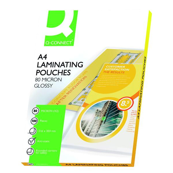 Pack of 100 160 Micron A4 Laminating Pouches