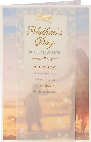 Soft Sentimental Design Mother's Day Card