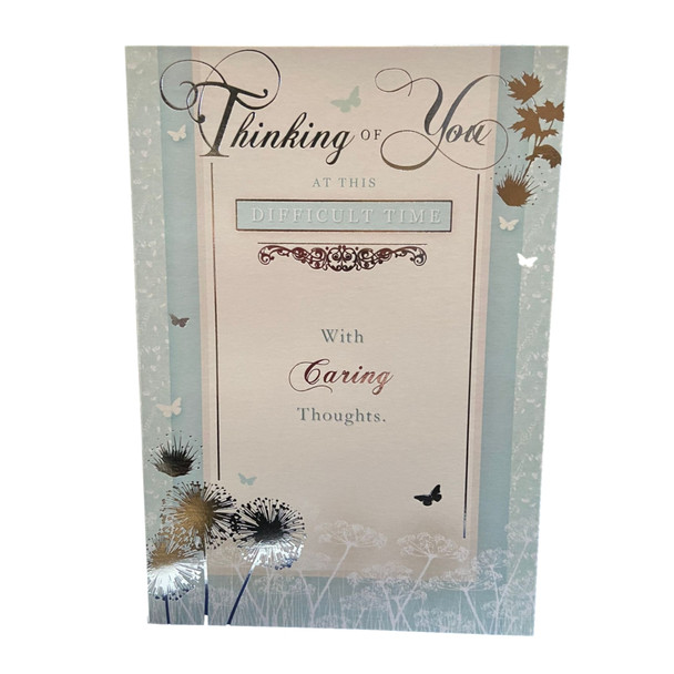 Thinking of You at Difficult Time Caring Thought Card