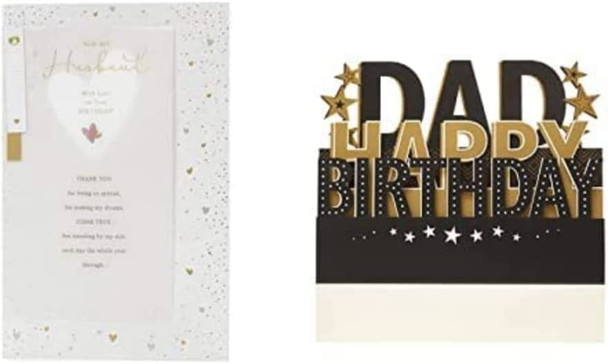 Husband + Dad Birthday Card