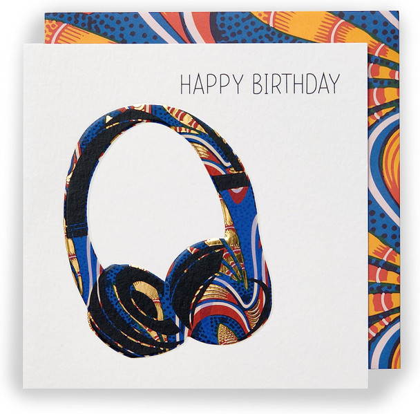 Kindred Afrotouch Blank Happy Birthday Card