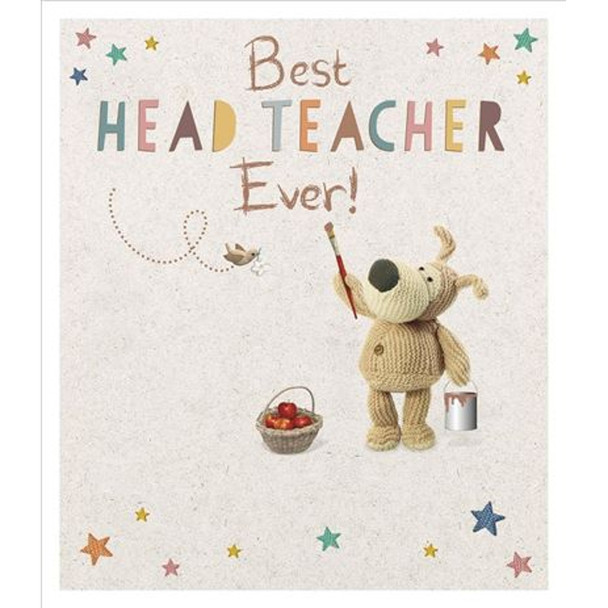 Boofle Best Head Teacher Ever Appreciate Card