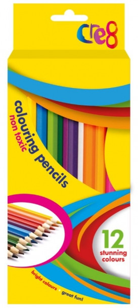 12 x Pack of 12 Colouring Pencils