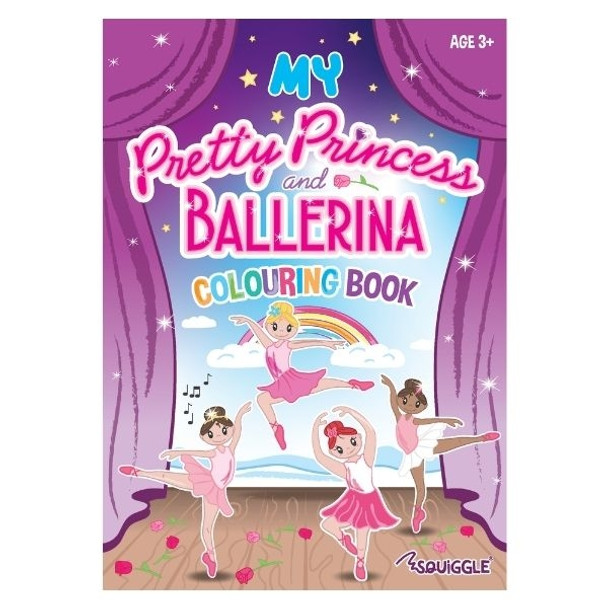 12 x My Pretty Princess & Ballerina Colouring Books