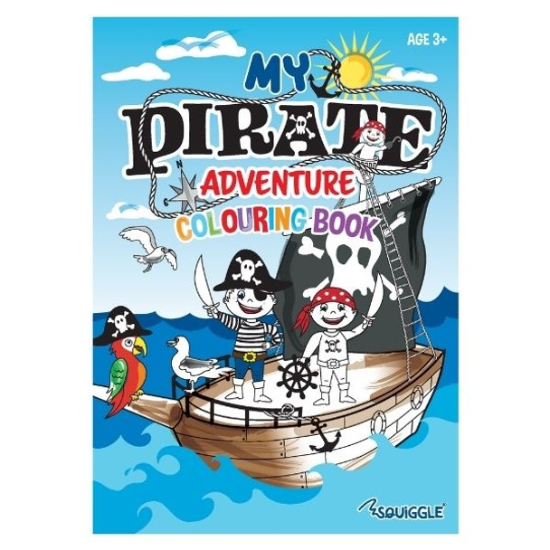 12 x My Pirate Adventure Colouring Books