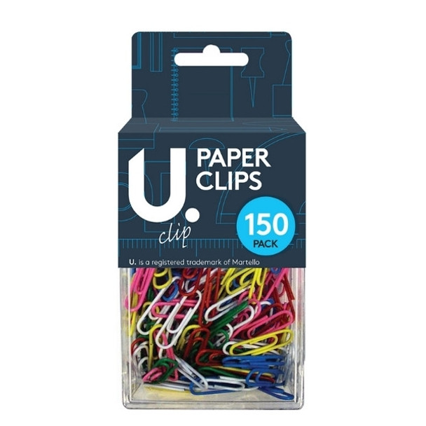 12 x Pack of 150 Paper Clips