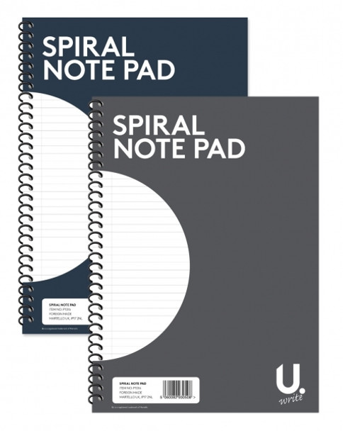 12 x 20x28cm 36 Sheets Spiral Note Pads 12 x 20x28cm 36 Sheets Spiral Note Pads