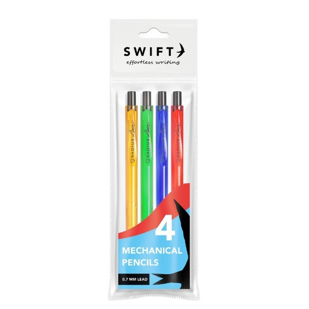 12 x Pack of 4 Assorted Mechanical Pencils