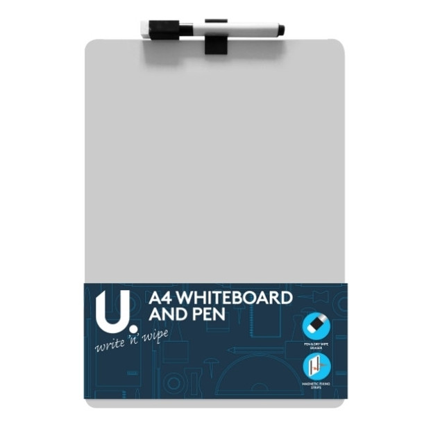 12 x A4 Magnetic Whiteboards with Pen