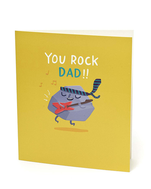 You Rock Dad Father's Day Funny Card