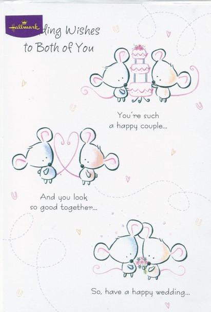 Wedding Wishes To Both Of You [Hallmark card]