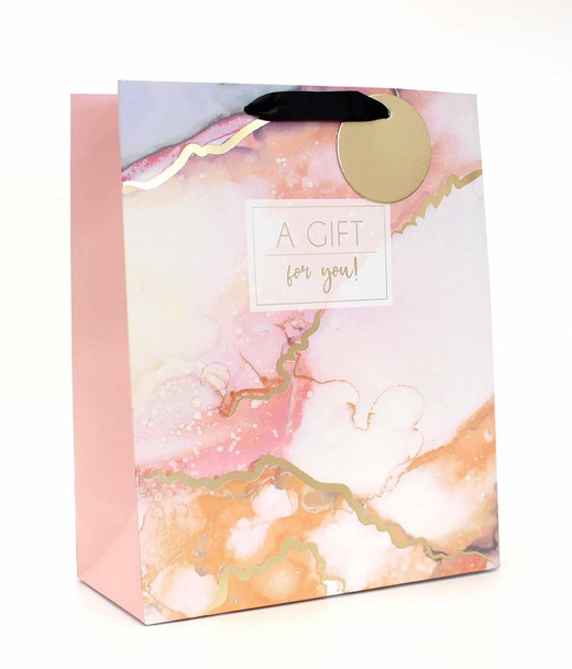 Marble Design Large Gift Bag