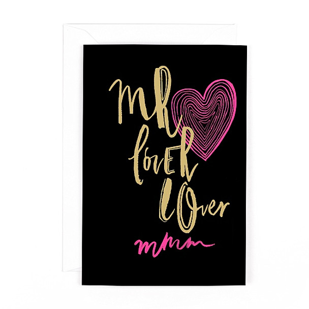 Mr Lover Lover Open Valentine’s Day Card