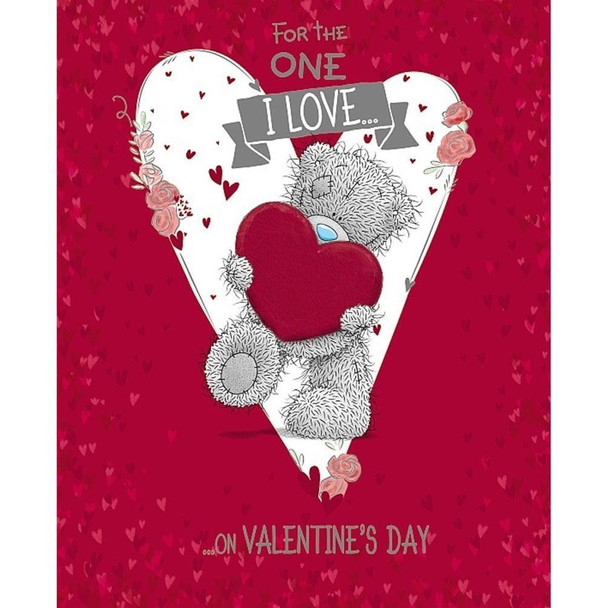 One I Love Me To You Holding Heart Valentine's Day Card