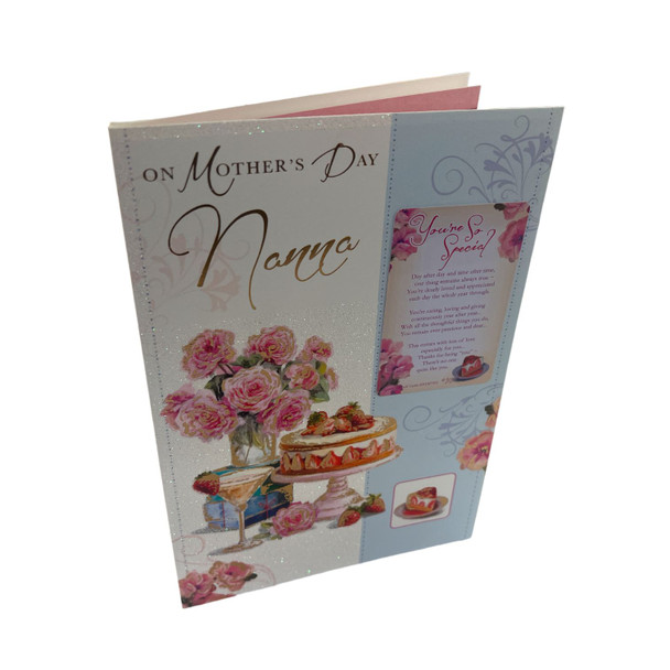 For Nanna You're So Special Foil Finished Mother's Day Card