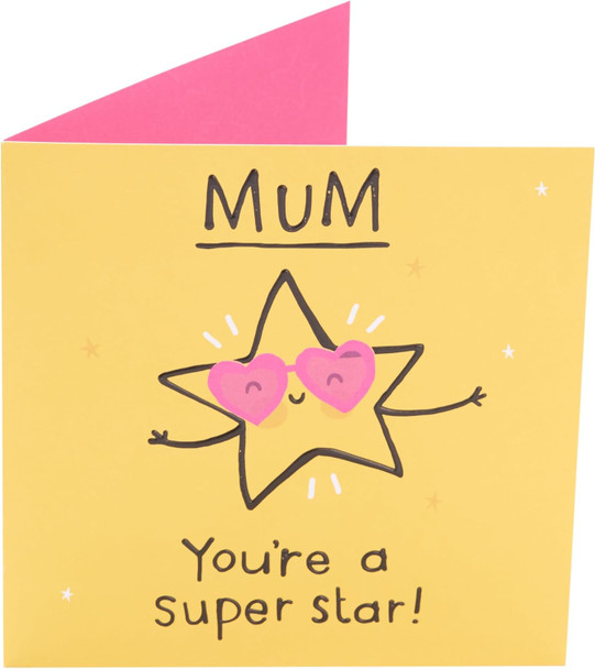 You're a Super Star Design Mother's Day Card