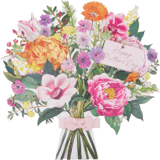 Beautiful Bouquet Design Mother's Day Card