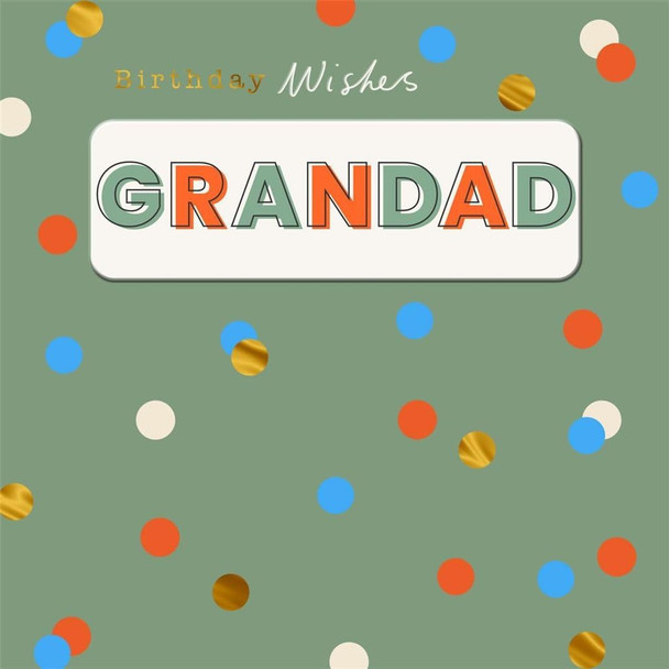 Grandad Birthday Wishes Greeting Card
