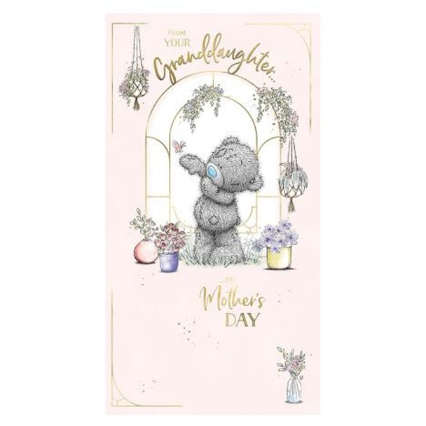 Bear with Butterfly From Your Granddaughter Mother's Day Card