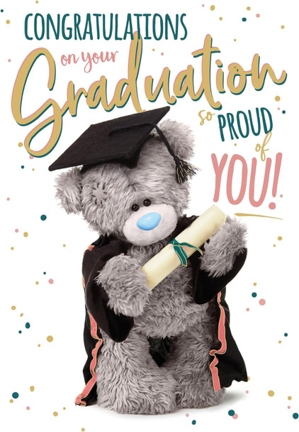 Me To You Congrats On Your Graduation Greeting Card