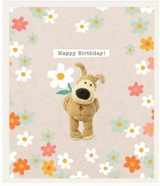 Boofle Embossed Finish Birthday Card