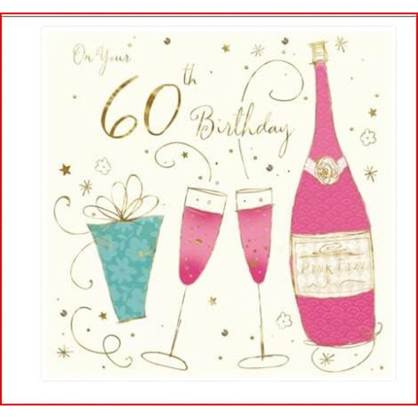 Celebration Design 60th Birthday Card