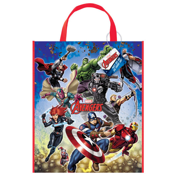 Avengers Party Gift Tote Bag 13" x 11"