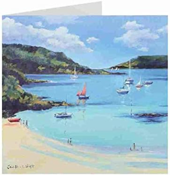 Sunny Cove, Salcombe from The Camden Graphics Range Blank Card