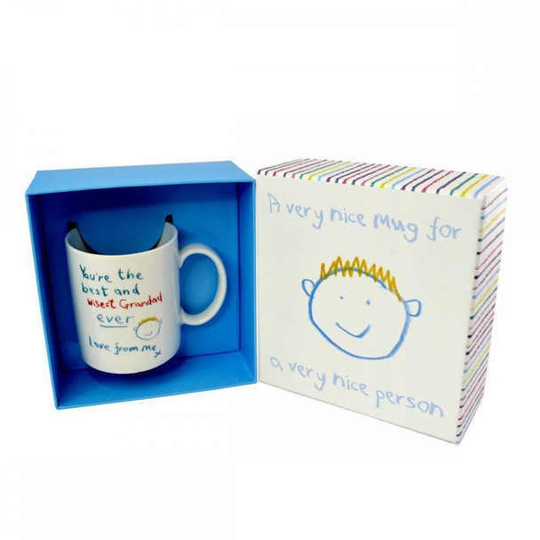 The Best And Wisest Grandad Ceramic Mug Fathers Day Birthday Christmas