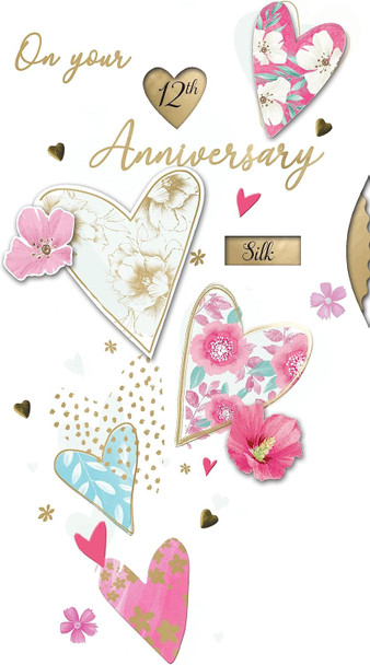 Embellished Spin The Wheel Multiple Anniversary Card