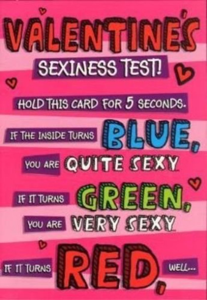 For My Valentine Humour Valentine's Day Hallmark New Greeting Card
