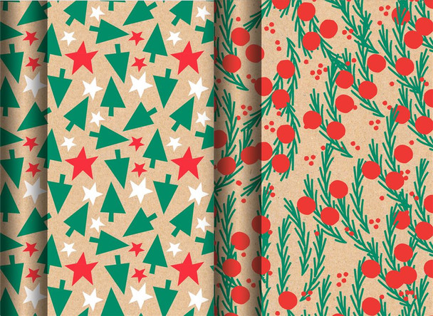 Single 3m Christmas Tree OR Spring Design Gift Wrap Roll Single 3m Christmas Tree OR Spring Design Gift Wrap Roll