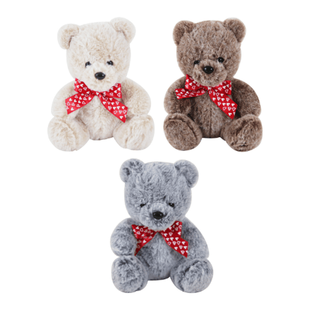 Single Valentine's Bear Plush Toy 8"