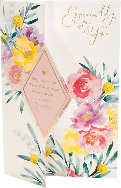 Beautiful Floral Design Mother's Day Card