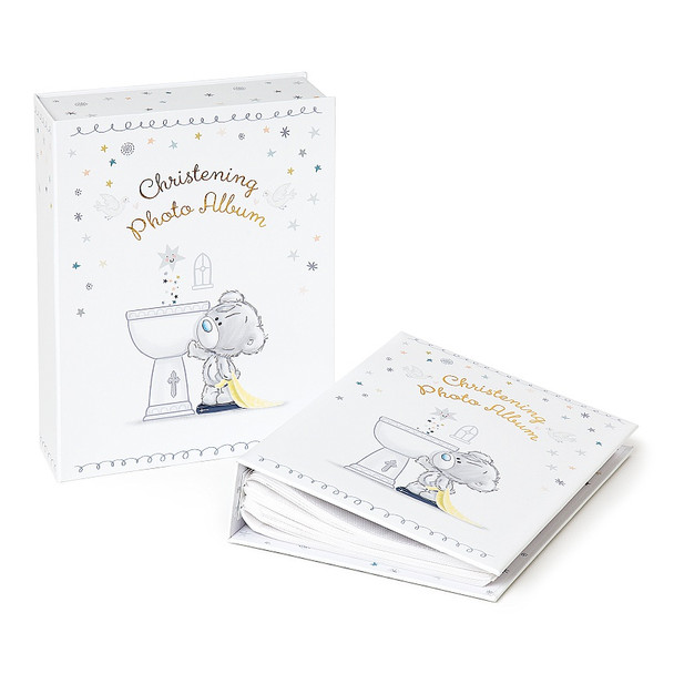 Me to You Tiny Tatty Teddy Baby Christening Photo Album Gift Boxed - Holds 160 Photos 6 x 4" 