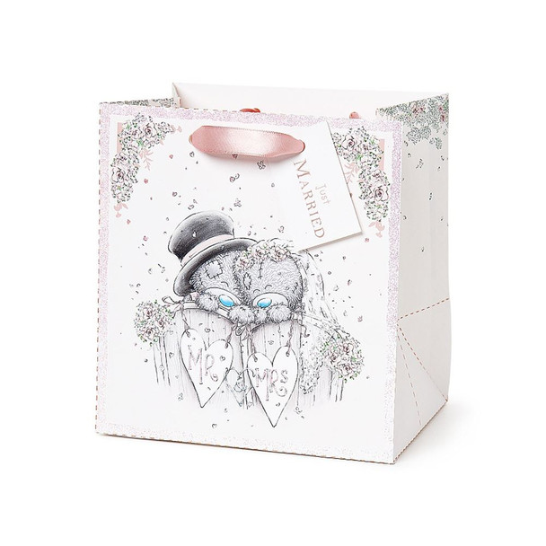 Me To You Tatty Teddy Wedding Just Married White Small Gift Bag Me To You Tatty Teddy Wedding Just Married White Small Gift Bag