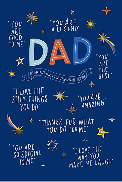 Creative and Attractive Design Dad Birthday Card