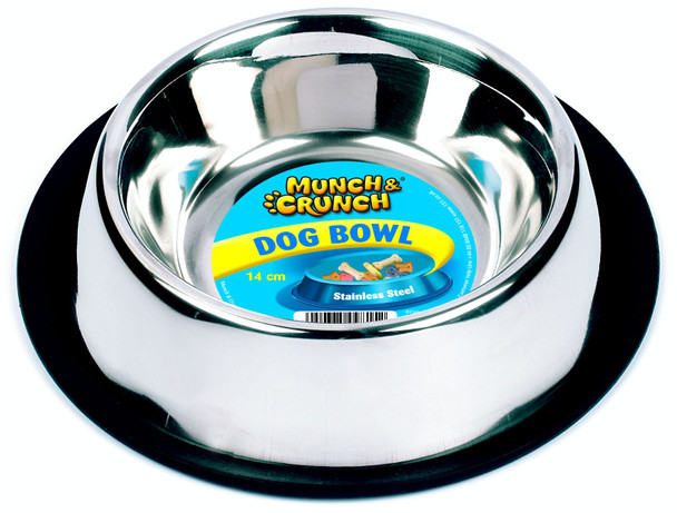 14cm Metal Dog Bowl