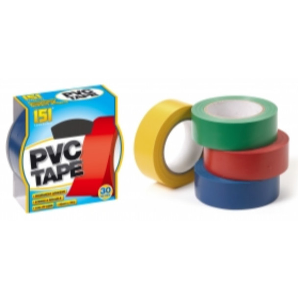 30m PVC Coloured Tape