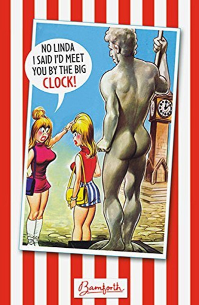 Big Clock Humour Blank Inside Greeting Card 