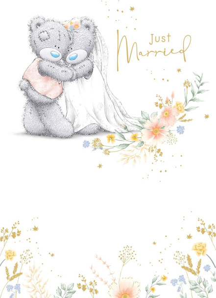Bears Getting Married Wedding Congratulations Card