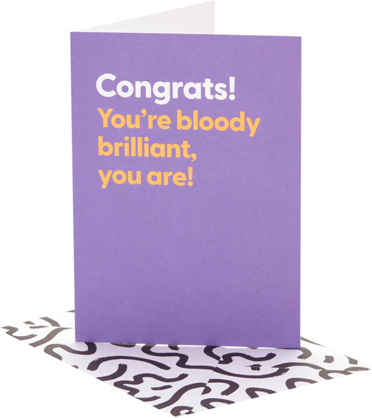 Funny Design Proud of You/Exam Results/New School/Graduation Congratulations Card Funny Design Proud of You/Exam Results/New School/Graduation Congratulations Card